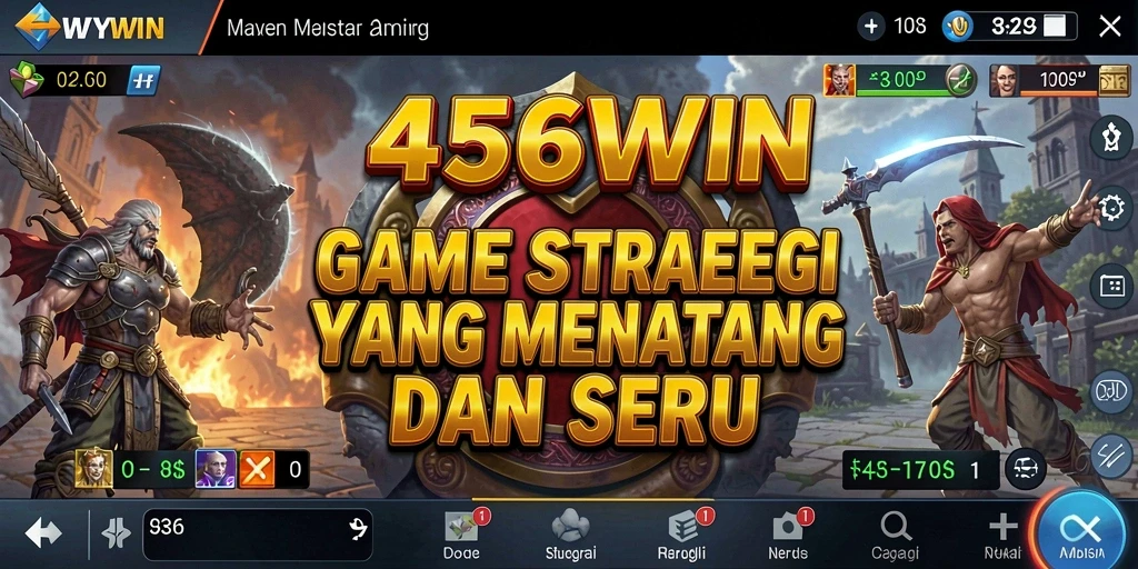 Tampilan menarik gameplay strategi 456WIN yang menegangkan.