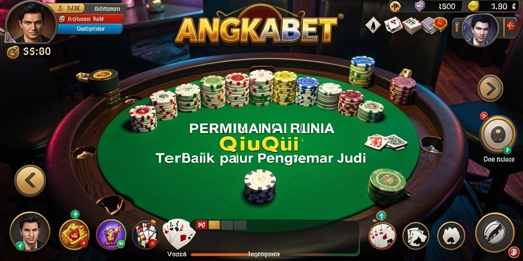 Screenshot gameplay QiuQiu menunjukkan pengalaman bermain ANGKABET yang seru.