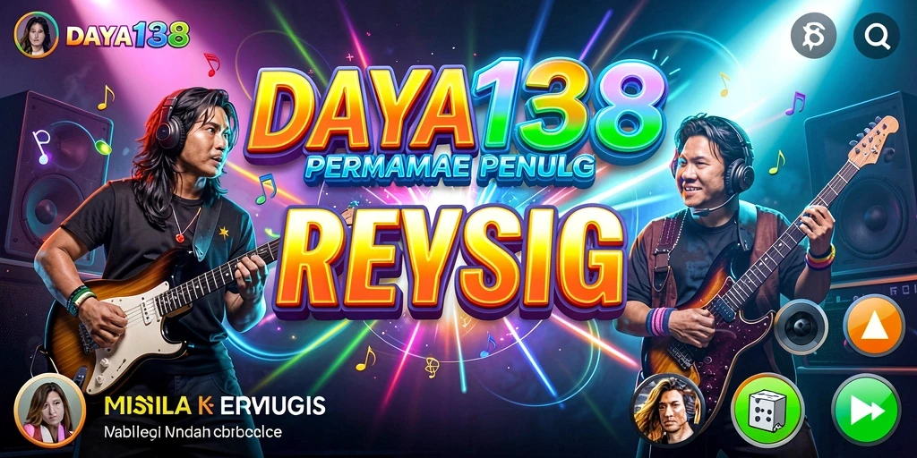 Tampilan gameplay menarik dengan beragam alat musik.