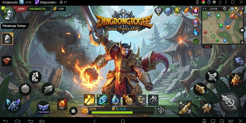 Tampilan menakjubkan dari gameplay DINGDONGTOGEL yang mendebarkan.