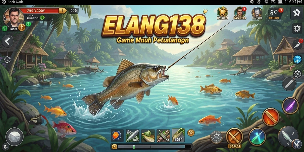 Tangkapan ikan yang menakjubkan dalam gameplay ELANG138.