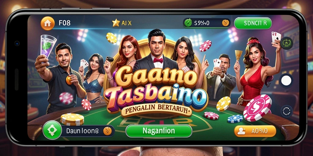 Tampilan menarik dari gameplay F08 yang mendebarkan.