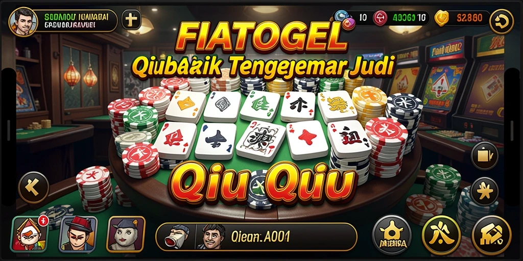 Tampilan gameplay QiuQiu yang menarik di FIATOGEL.