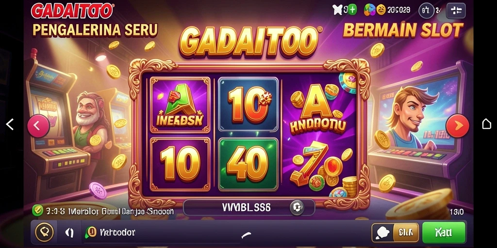 Tampilan menarik dari gameplay GADAITOTO yang memukau.