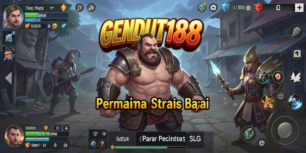 Menampilkan gameplay seru dan strategi dalam GENDUT188.