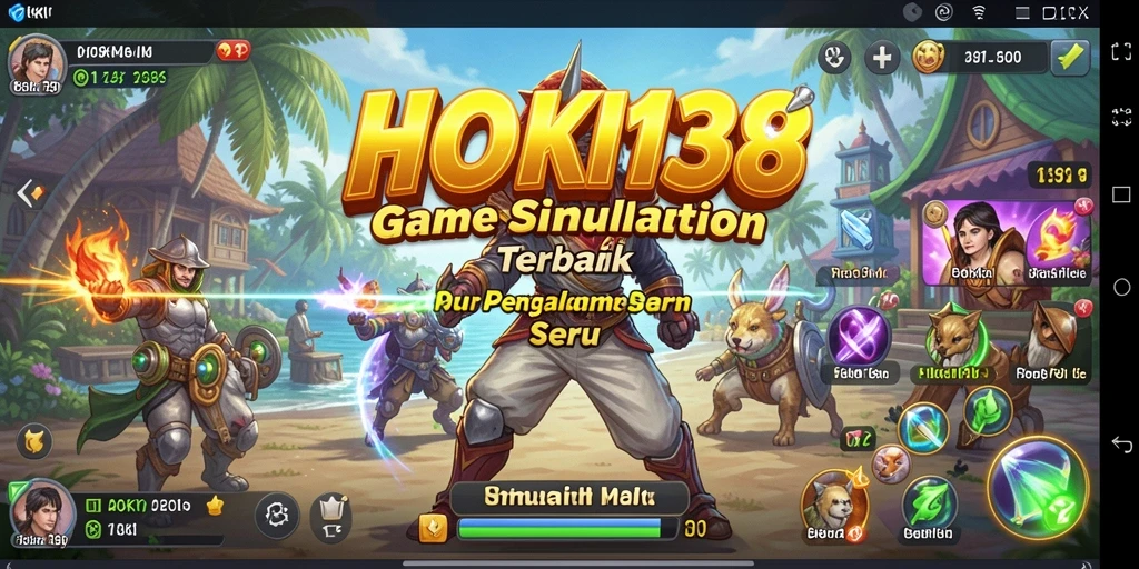 Tangkapan layar HOKI138 menampilkan aksi seru dalam gameplay Simulation.
