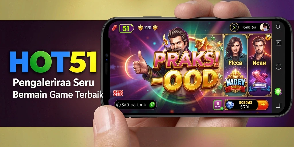 Gameplay Slot HOT51 yang menegangkan dan penuh warna.