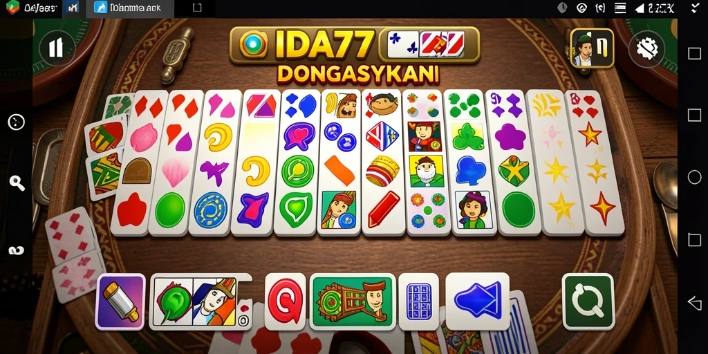 Tampilan menarik gameplay Domino di IDA777 yang mengasyikkan.