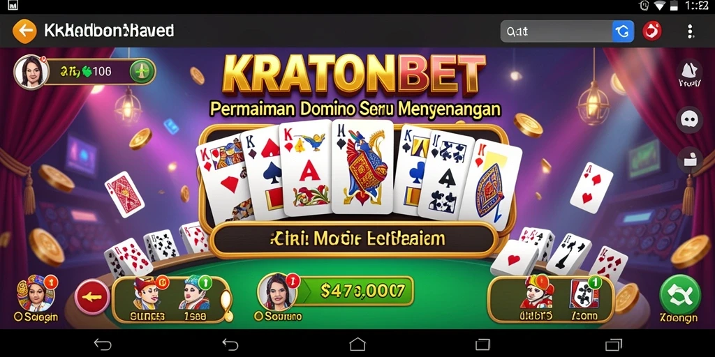 Tampilan gameplay menarik KRATONBET yang menggugah selera.