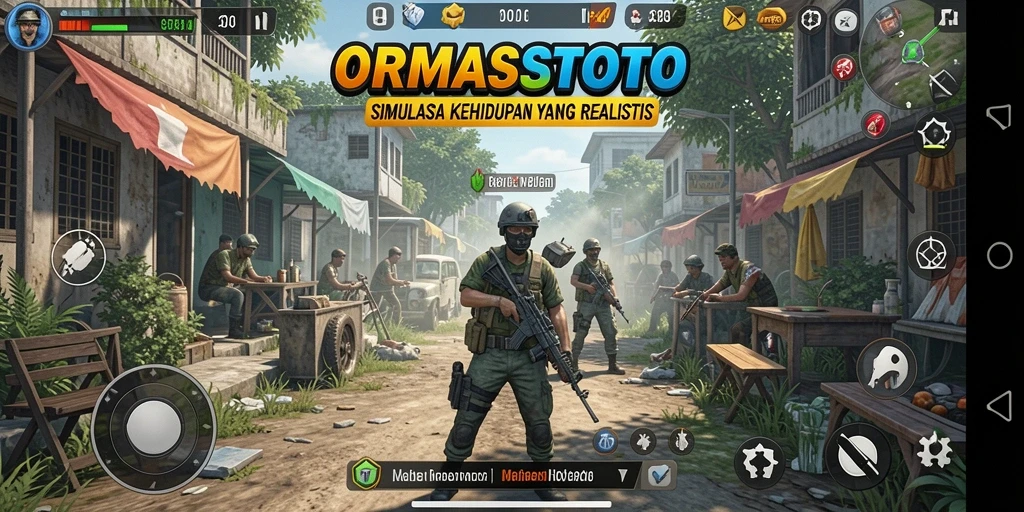 Tampilan gameplay ORMASSTOTO yang memukau dan interaktif.