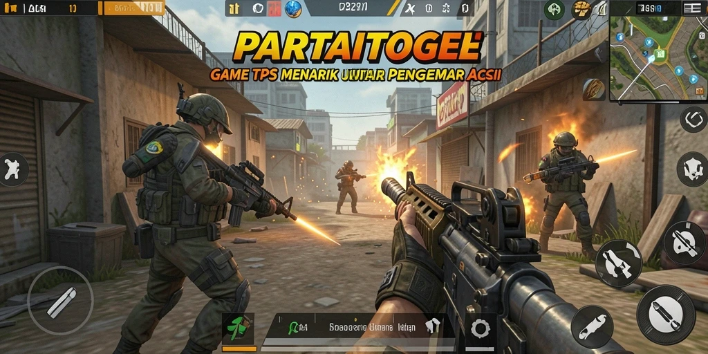 Tampilan gameplay menegangkan di PARTAITOGEL dengan aksion mendebarkan.