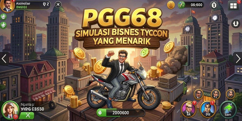 Tampilan gameplay PGG68 yang seru dan interaktif.