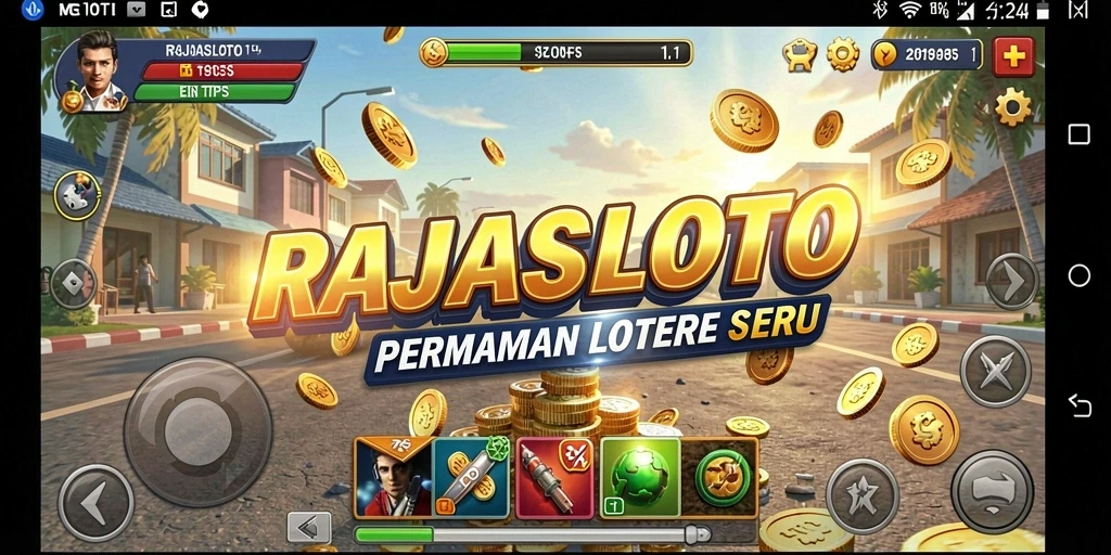 Screenshot gameplay RAJASLOTO menampilkan aksi seru dan grafis yang menawan.