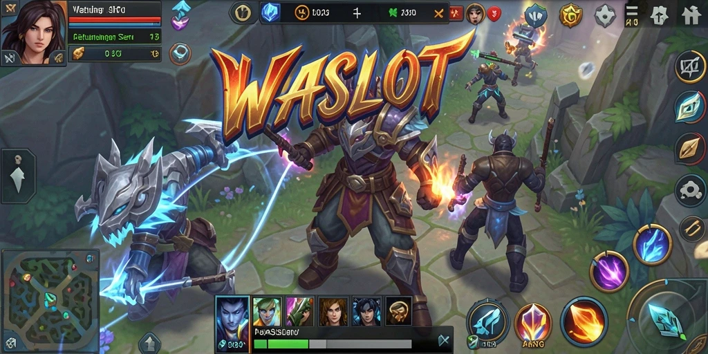 Gameplay WASLOT yang menarik dalam aksi petualangan ARPG.