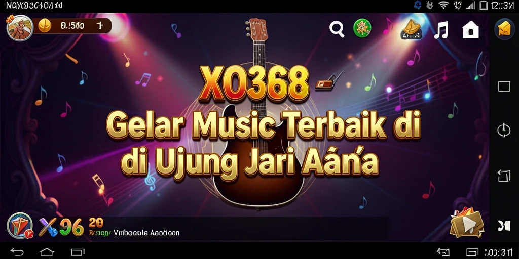 Gameplay menyenangkan dari XO368 dengan fitur musik yang interaktif.